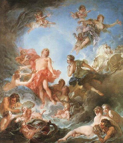 Francois Boucher The Rising of the Sun Norge oil painting art